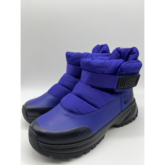 Ugg Yose Puff Violet Night Waterproof Snow Boots Women's Size 9.5 NEW - Picture 8 of 12